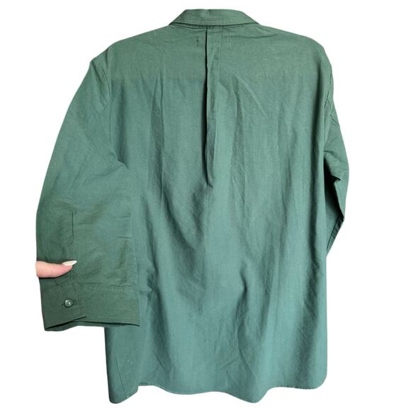 Tuckernuck’s Pomander Place Polly Dress Collared Boxy Fit Green Size Large - Picture 8 of 13